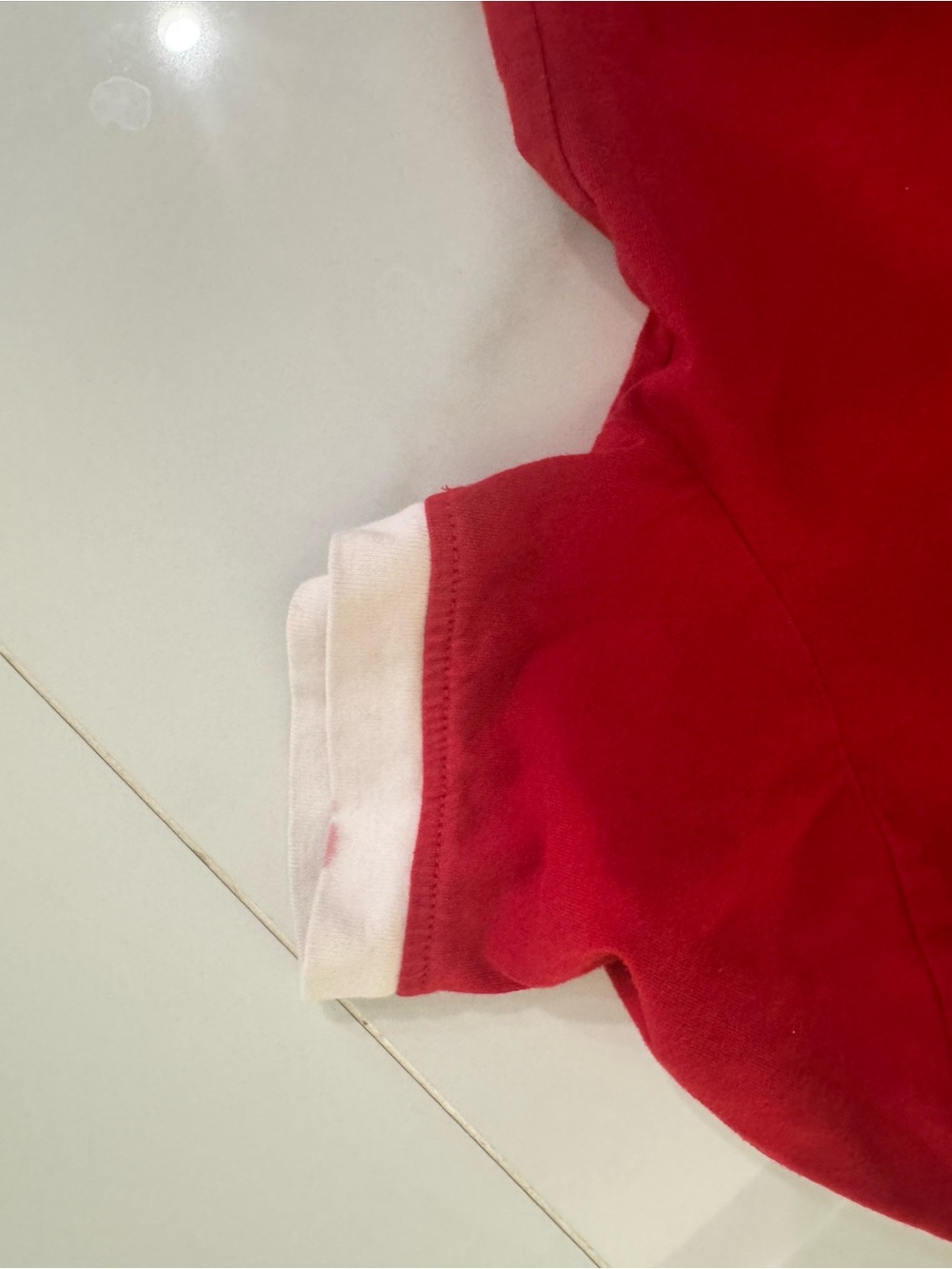 Kith Kids Red Logo Tee – Size 7 - Picture 5 of 6